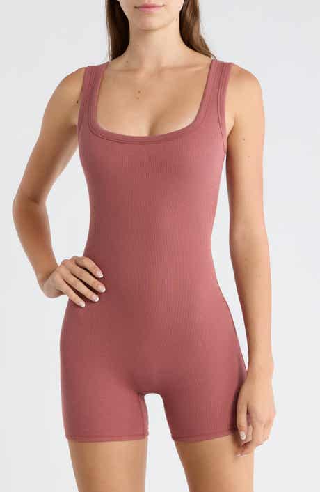 SKIMS Stretch Cotton Rib Romper