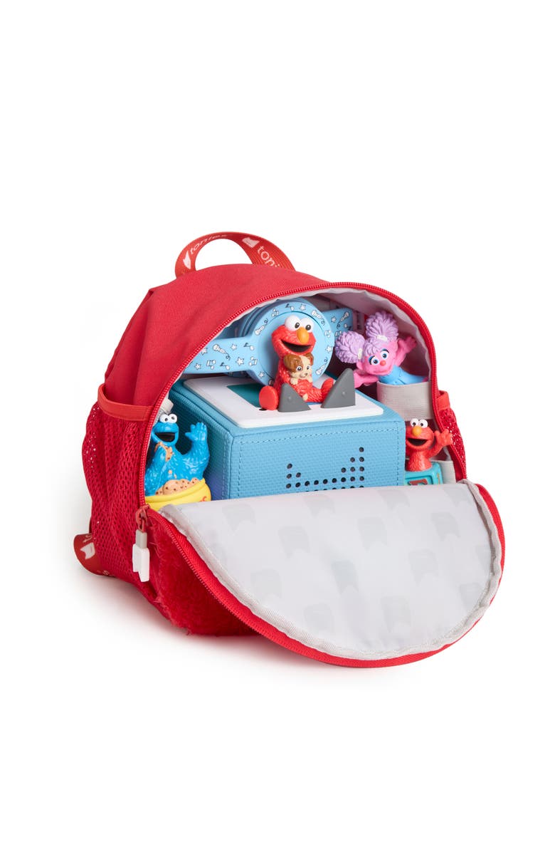 tonies Kids' Elmo Character Backpack, Alternate, color, Red Multi