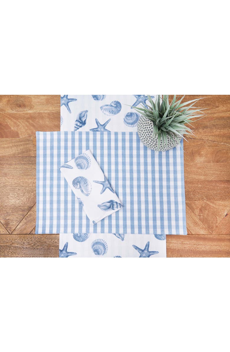 C&F Home Calming Seas Napkin Set of 6, Alternate, color, Blue