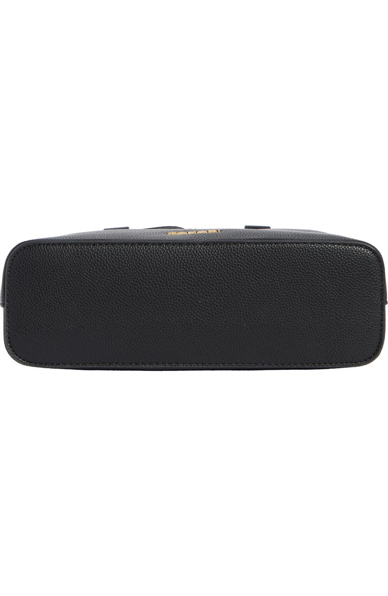 T Tahari Overlook Leather Satchel, Alternate, color, Black