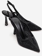 Prologue Shoes Frea Slingback Stiletto Pump