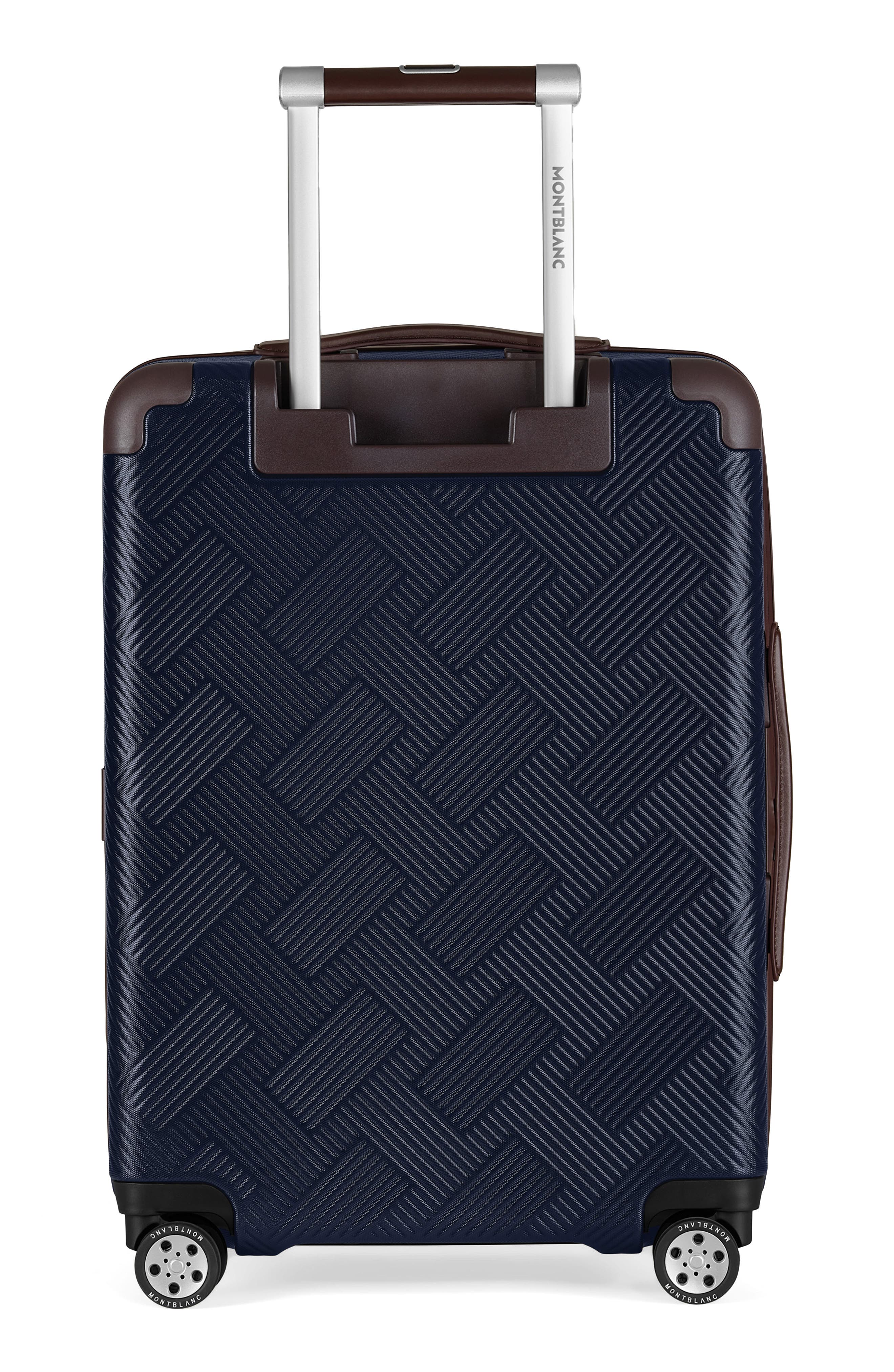 Montblanc MY4810 Extreme 3.0 Cabin Pocket Trolley, Alternate, color, Grey/ Brown