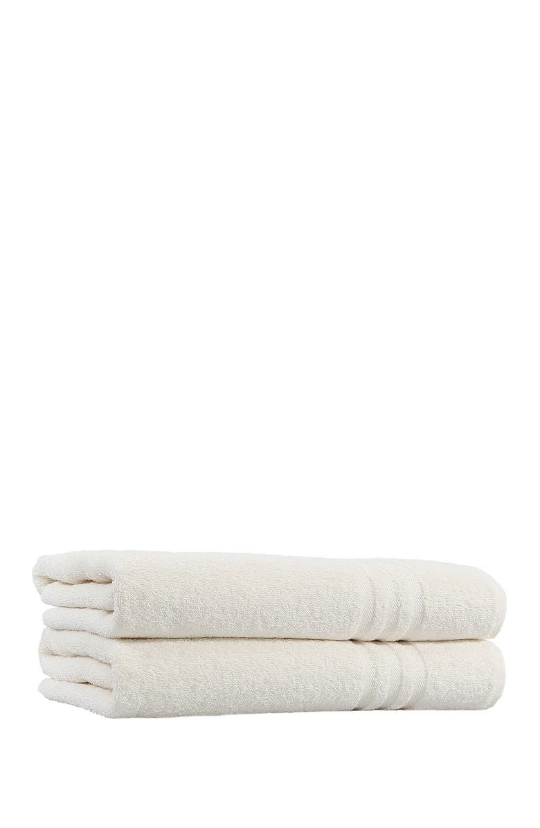 Linum Home Textiles Denzi Bath Towels - Set of 2 - Cream, Alternate, color, Cream