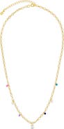 Sterling Forever Ula Charm Necklace