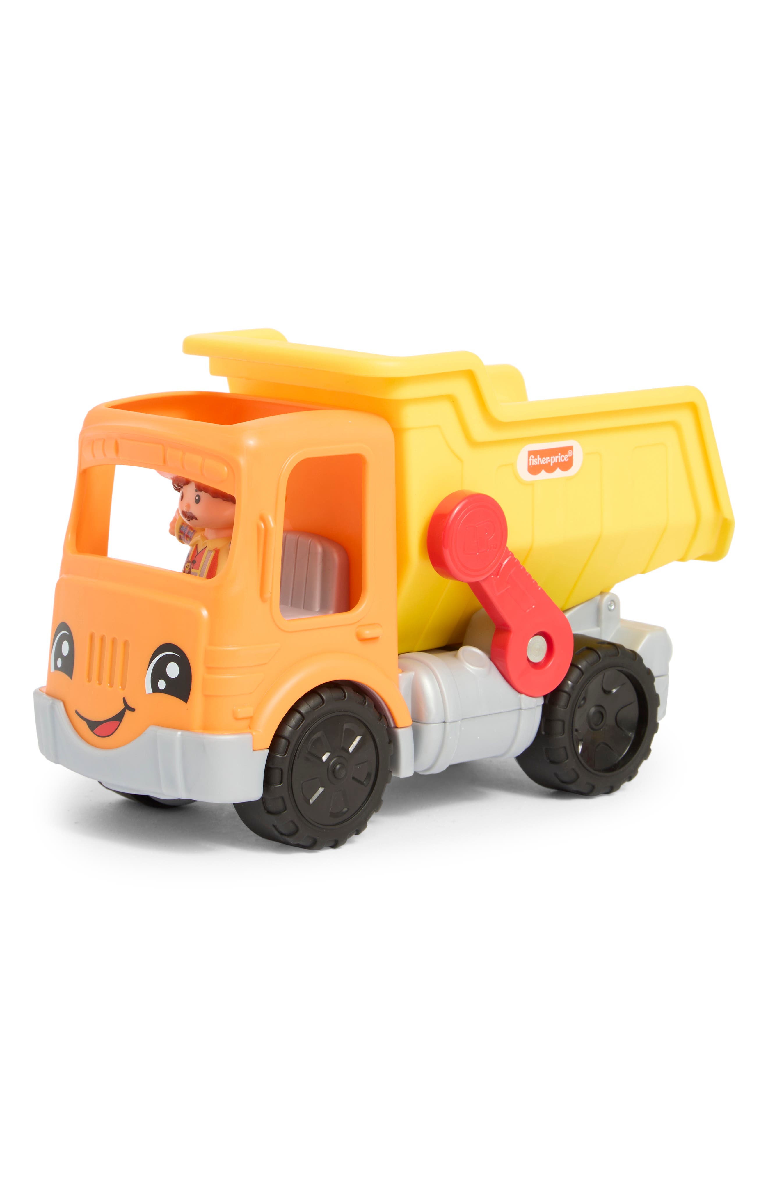 Little People Work Together Dump Truck Toddler Construction Playset in None 
