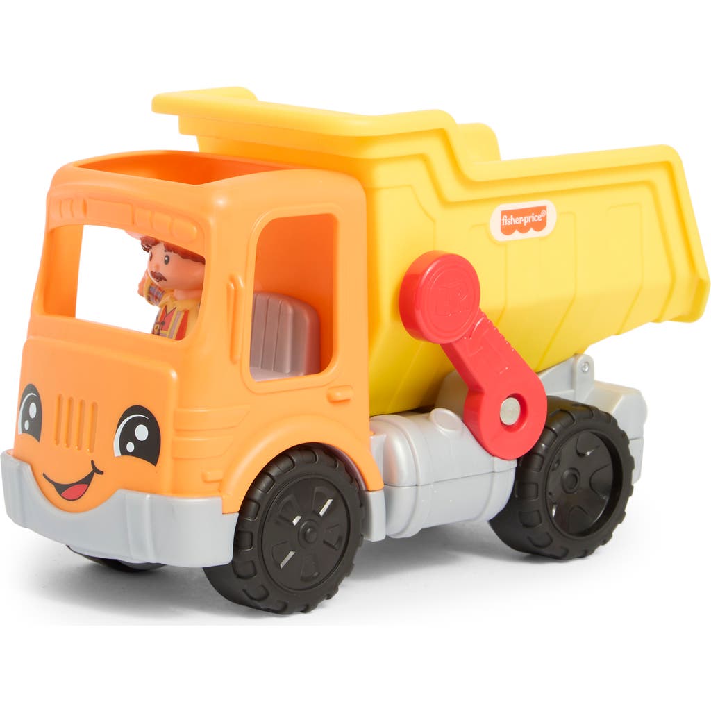 Little People Work Together Dump Truck Toddler Construction Playset in None  product