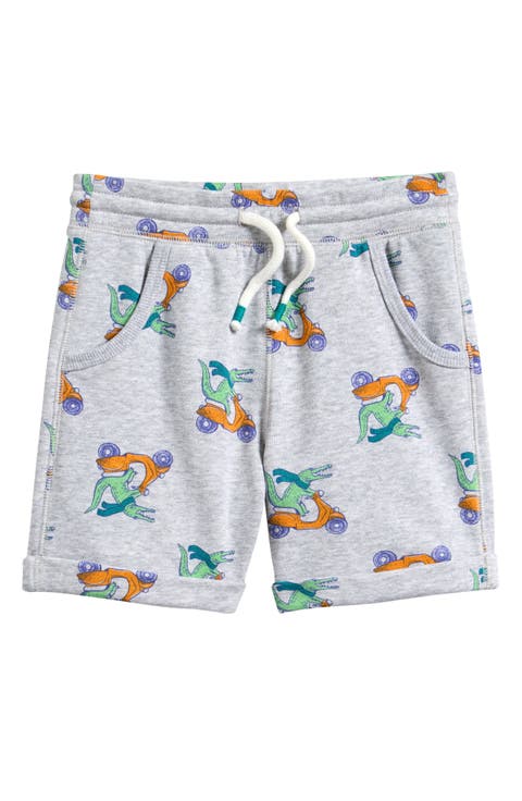 Kids' Scooter Print Knit Shorts