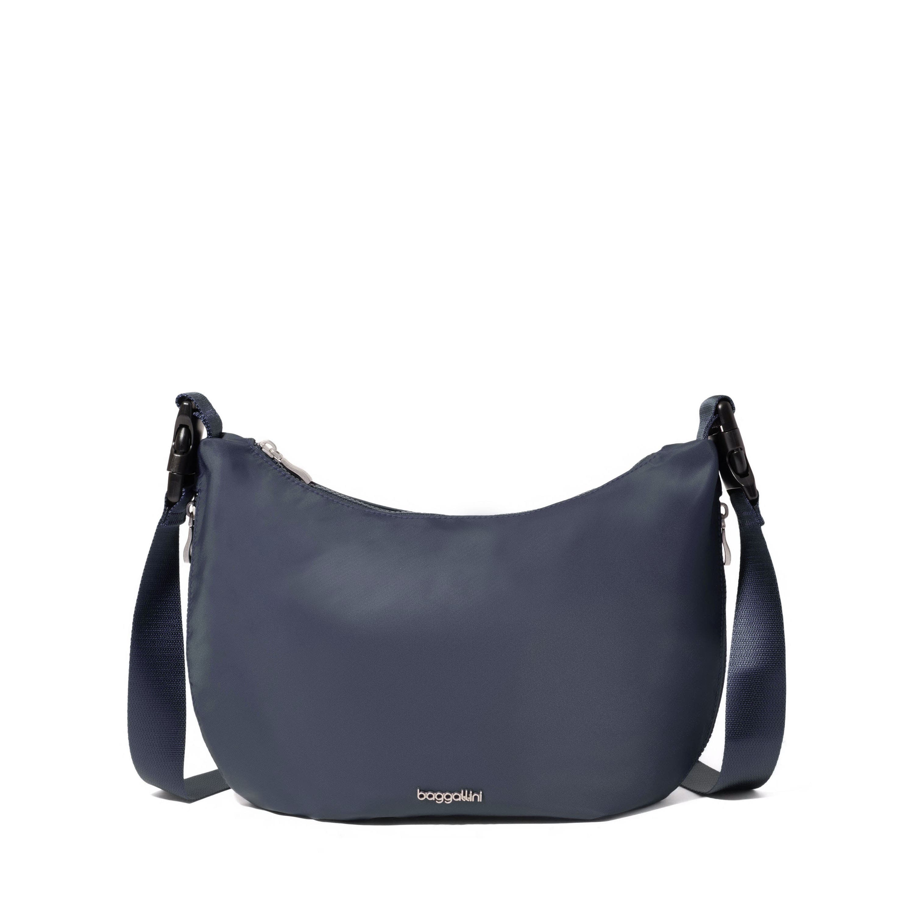 Crescent Convertible Hobo, Alternate, color, French Navy Twill