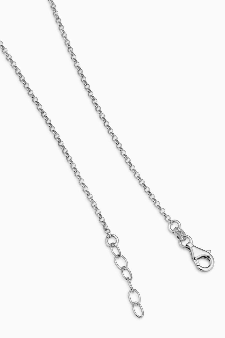 Dripped in Silver Necklace in Sterling Silver, Alternate, color, Silver