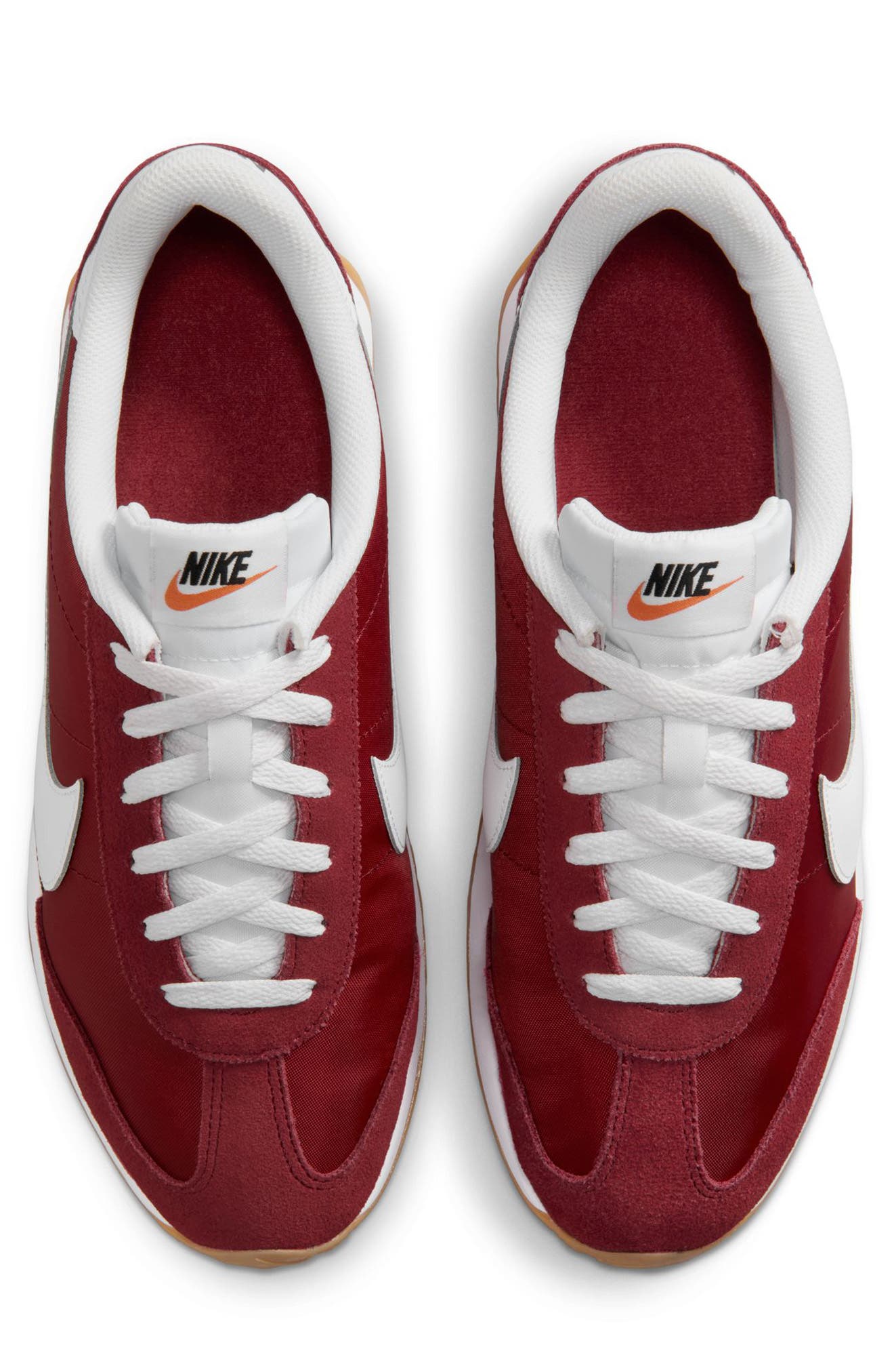 Pacific Low Top Sneaker, Alternate, color, TEAM CRIMSON/ GUM LIGHT BROWN