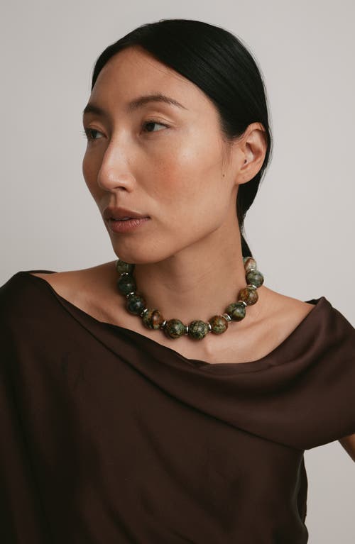 Lelet Ny Reese Turquoise Bead Necklace In Green