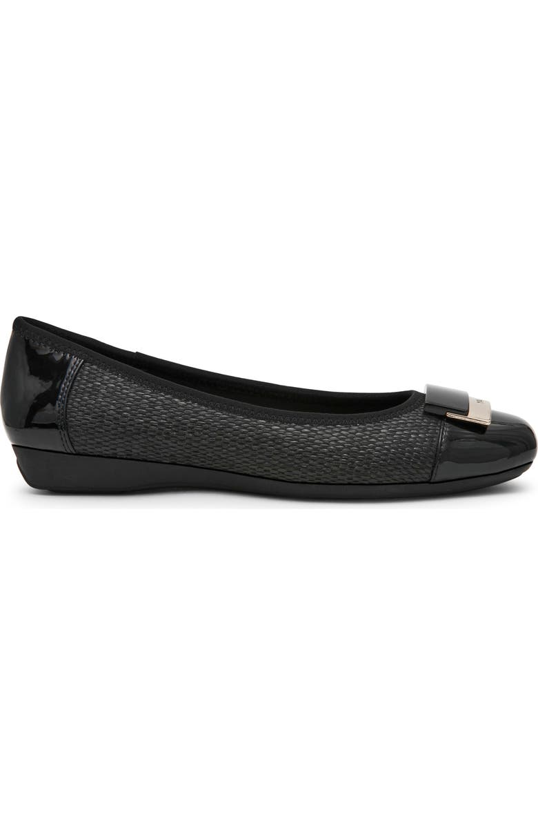 Anne Klein Akuna Cap Toe Flat, Alternate, color,