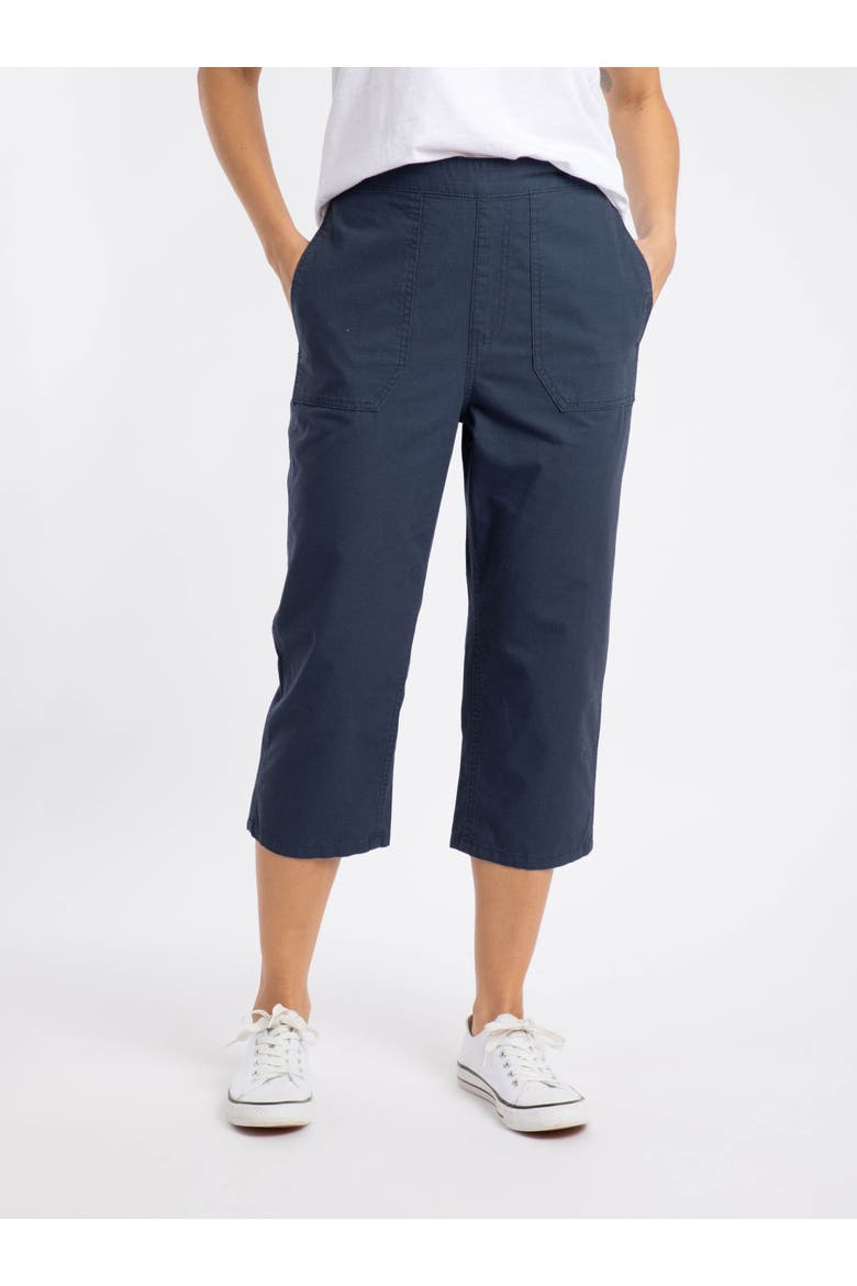 Anyar 3/4 Length Ripstop Trousers, Main, color, Navy