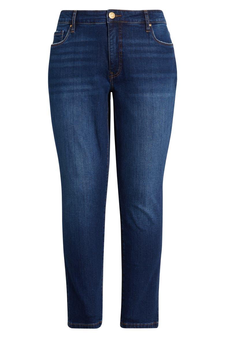 Reese Fab Ab Ankle Slim Straight Leg Jeans, Alternate, color, ATTAIN