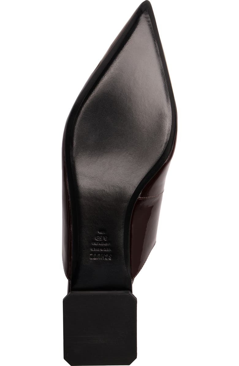 Schutz Violetta Sculpt Pointed Toe Slingback Flat, Alternate, color, Maplewood