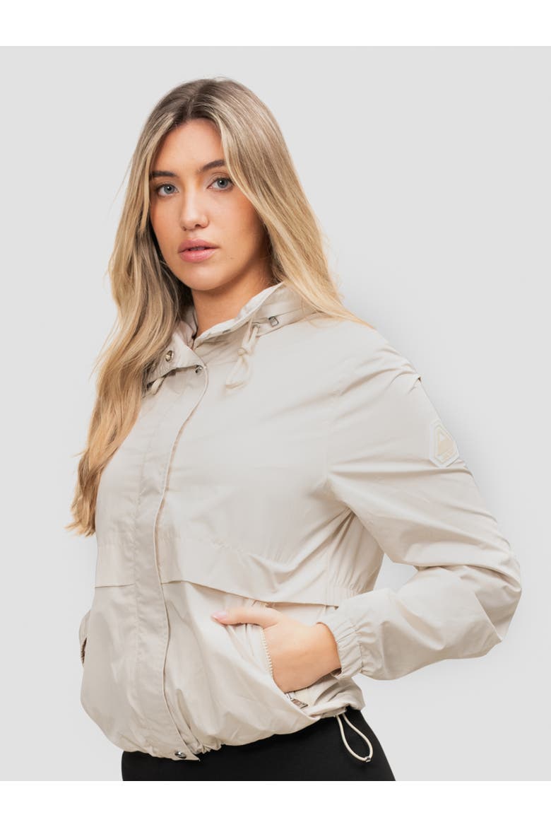 Atlas Lightweight Windbreaker Jacket, Alternate, color, Cream