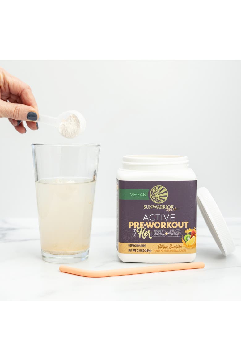Active Pre-Workout Powder for Her, Alternate, color, Citrus Sunrise