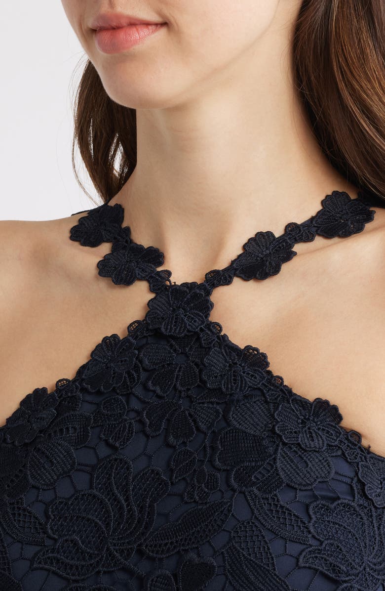 Eliza J Lace Sleeveless Dress, Alternate, color,