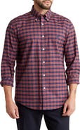 Brooks Brothers Regular Fit Tartan Non-Iron Oxford Button-Down Shirt