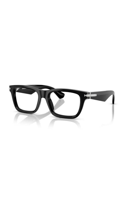Burberry 53mm Rectangle Optical Glasses In Black