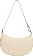 BCBG Chain Detail Crescent Hobo Bag