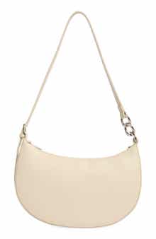 BCBG Chain Detail Crescent Hobo Bag