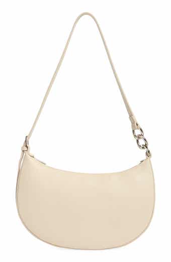 BCBG Chain Detail Crescent Hobo Bag