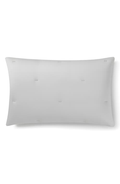 Sunday Citizen Silky Stitch Set Of 2 Pillow Shams In Gray