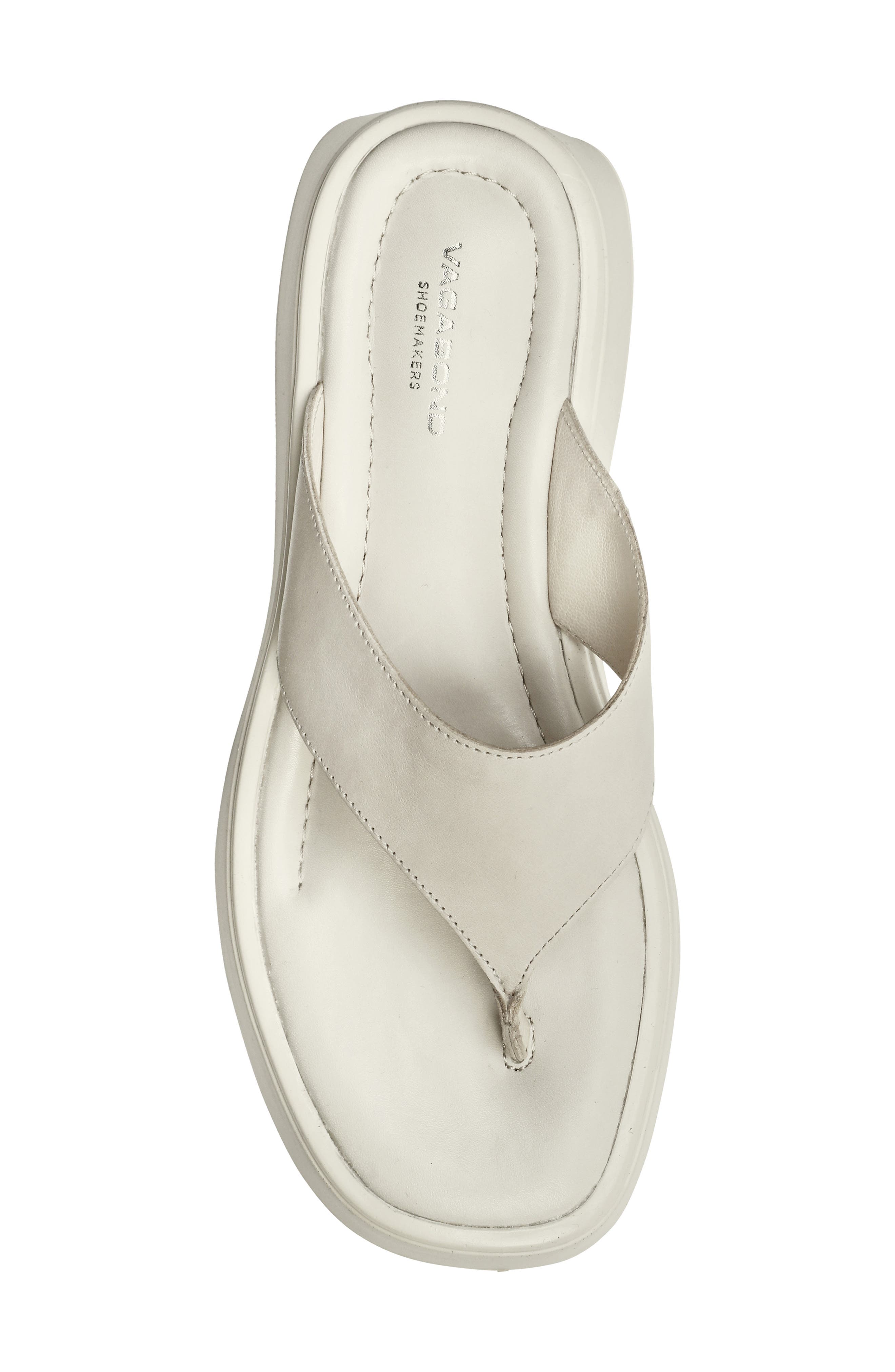 Vagabond Courtney Platform Flip Flop, Alternate, color, OFF WHITE