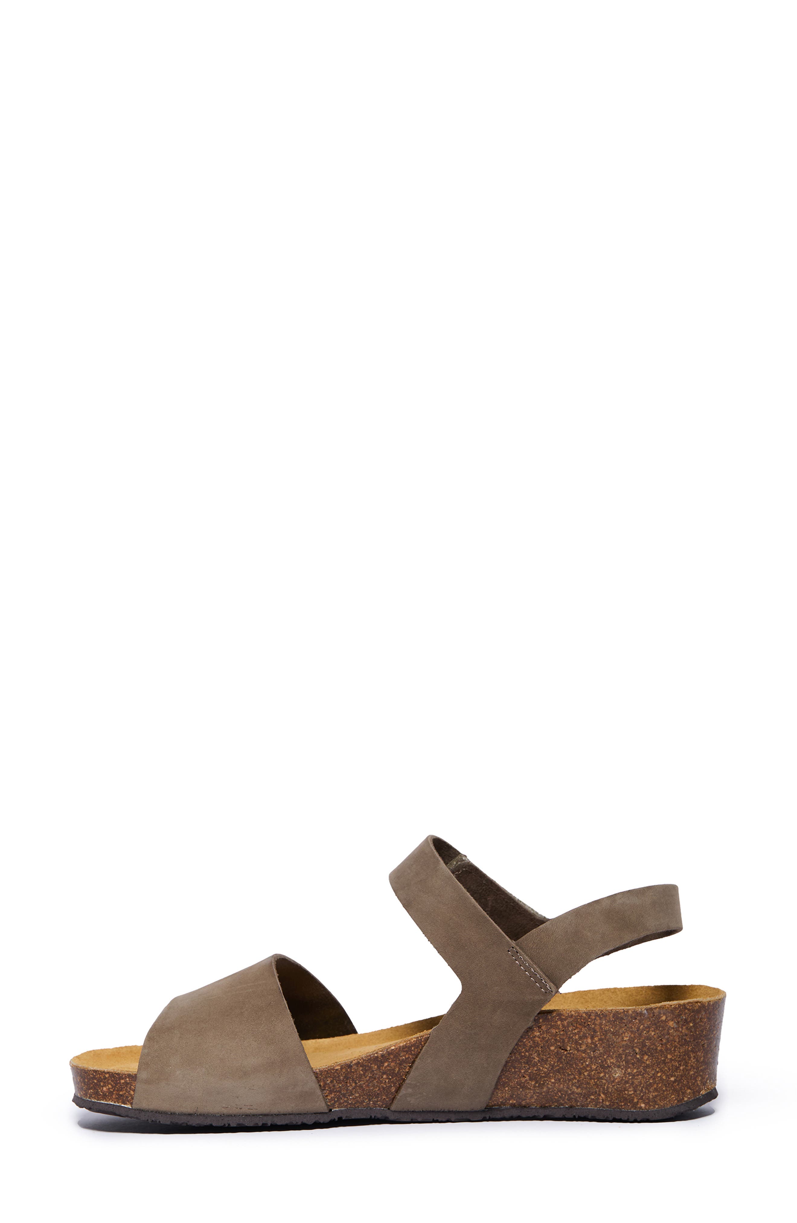 Luna Sandal, Alternate, color, NOBUCK KAKI