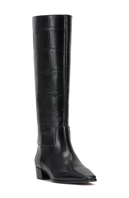 Vince Camuto Pavla Knee High Boot In Black