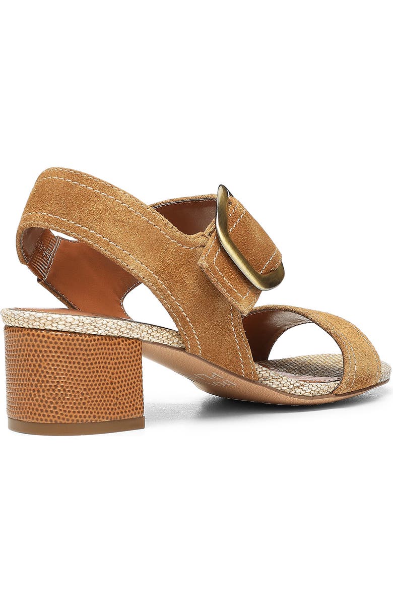 Donald Pliner Neve Lizard Embossed Mid Heel Sandal (Women) | Nordstromrack