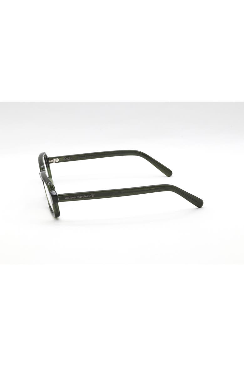 53mm Square Optical Glasses, Alternate, color, GREEN