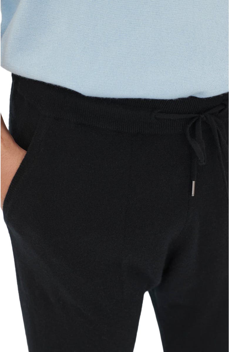 GOBI Mongolian Cashmere Men's Cashmere Jogger, Alternate, color, Black