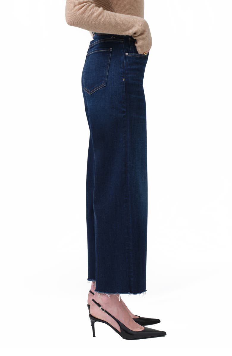 Citizens of Humanity Lyra High Waist Ankle Wide Leg Jeans, Alternate, color, Lotus