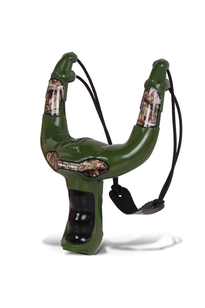 Handheld Slingshot Set Green, 10Pcs, Alternate, color, Multicolored