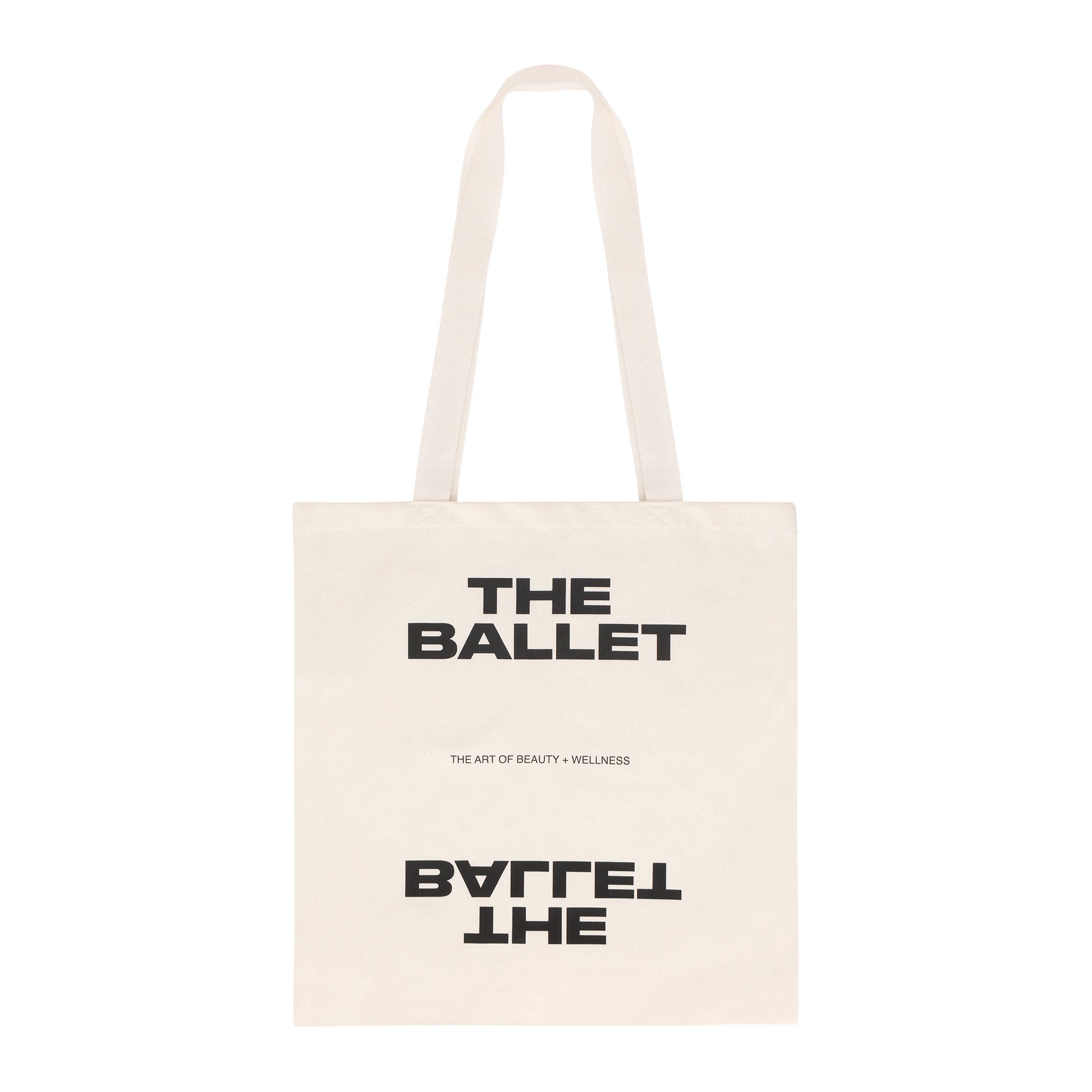 THE BALLET TB Tote Bag, Main, color, Canvas