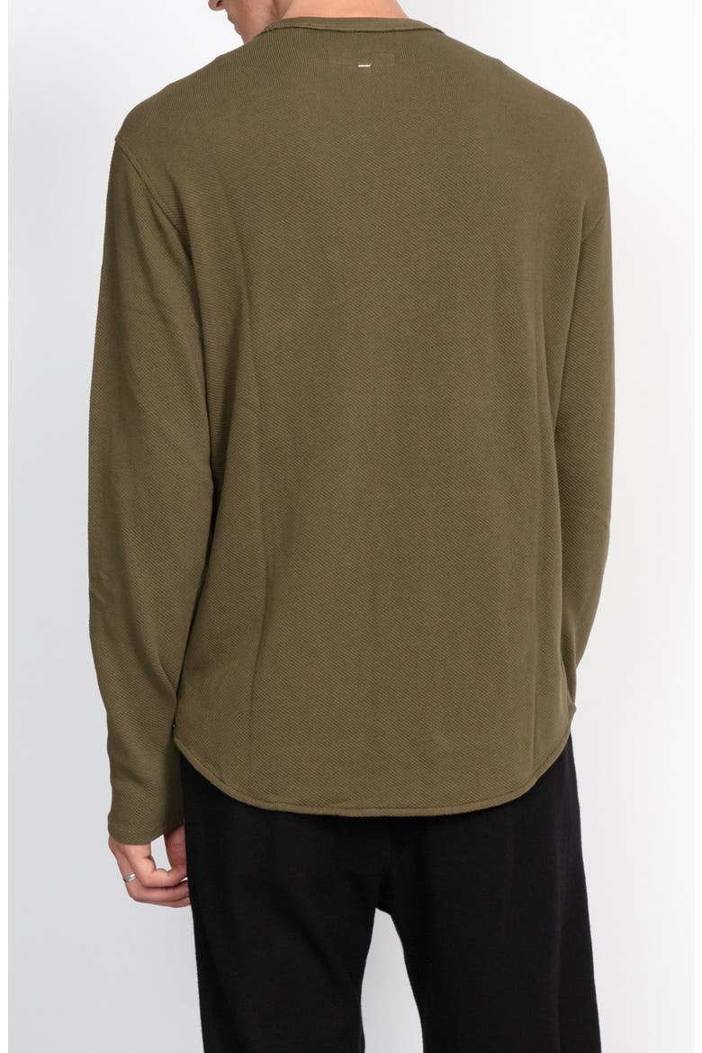 Baron Crewneck Top, Alternate, color, ARMY GREEN