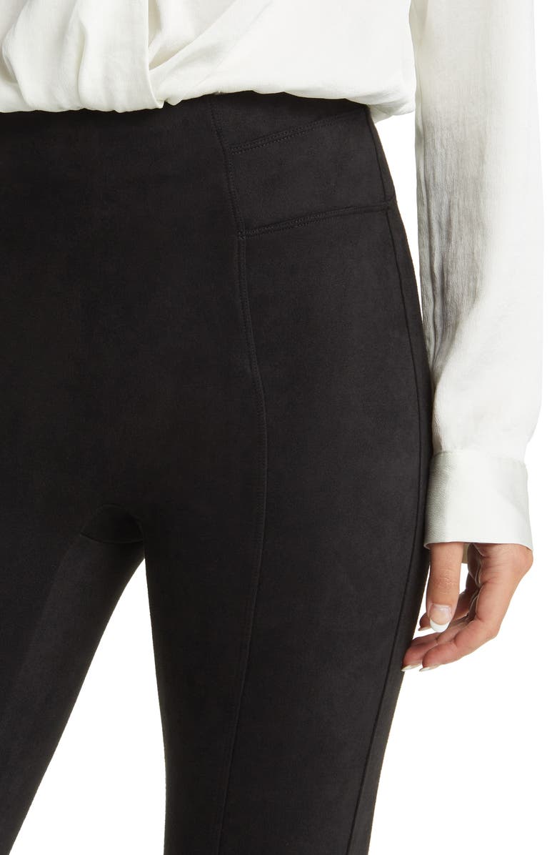 SPANX<sup>®</sup> High Waist Faux Suede Leggings, Alternate, color,