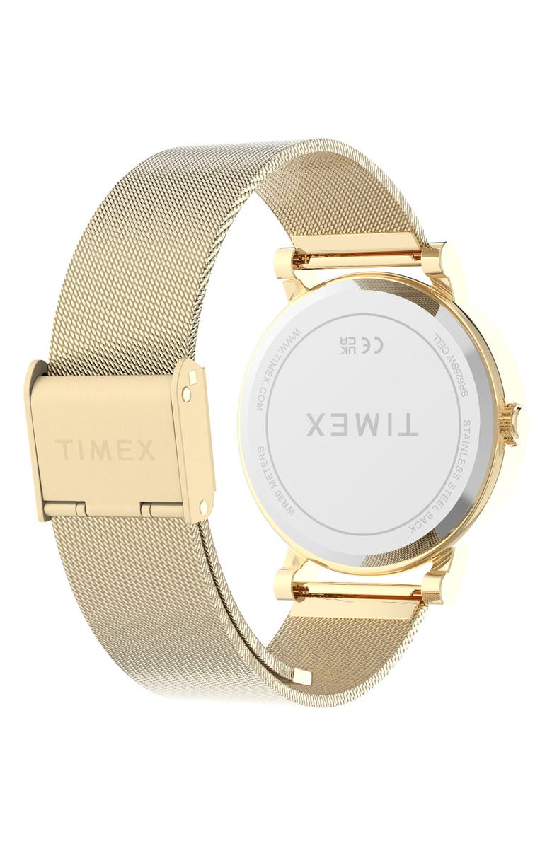 Timex<sup>®</sup> OG 38mm Stainless Steel Bracelet Watch, Alternate, color, Gold-Tone