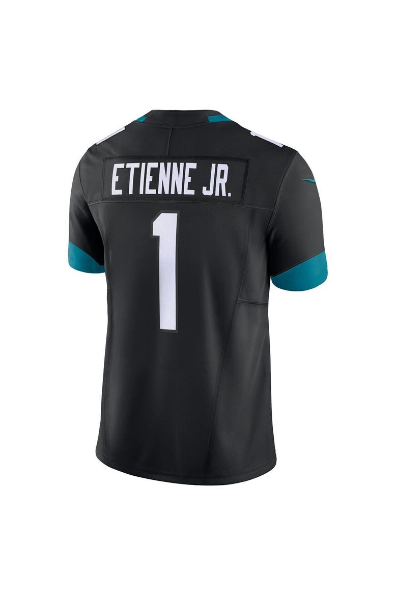 Men's Nike Travis Etienne Black Jacksonville Jaguars Vapor F.U.S.E. Limited Jersey, Alternate, color, Black