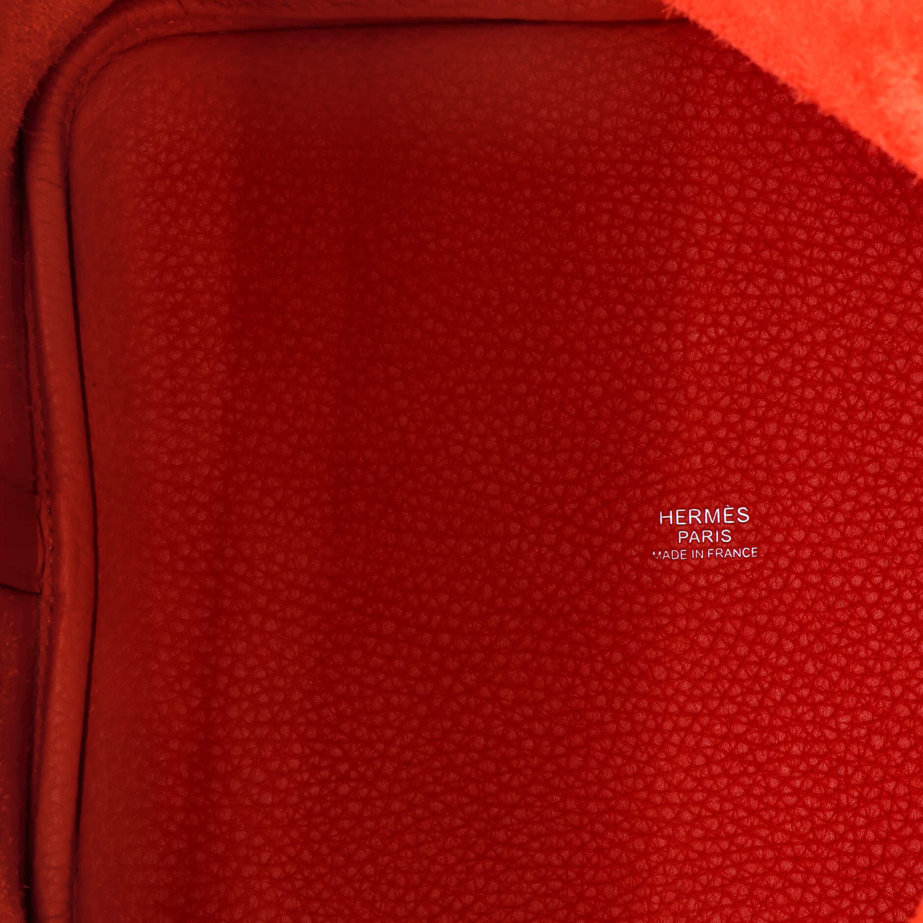 Pre-Owned Hermes Picotin Lock Bag Clemence MM, Alternate, color, Rouge De Coeur