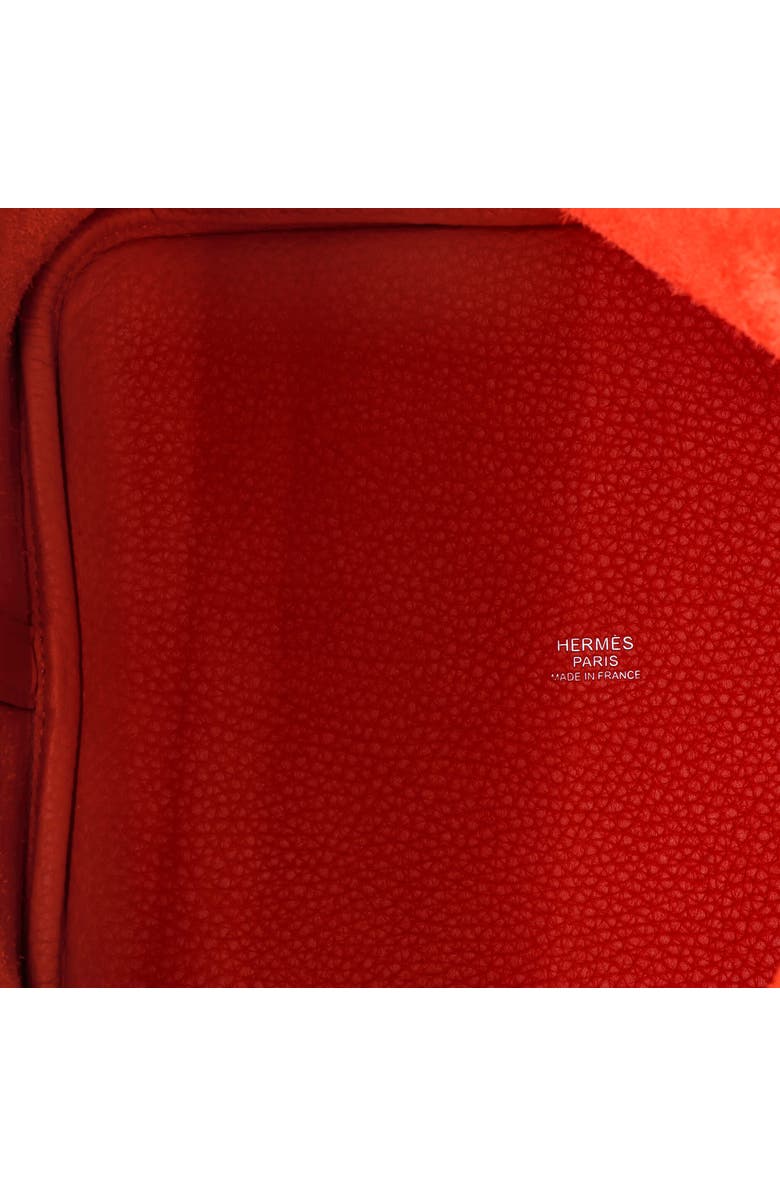 Pre-Owned Hermes Picotin Lock Bag Clemence MM, Alternate, color, Rouge De Coeur