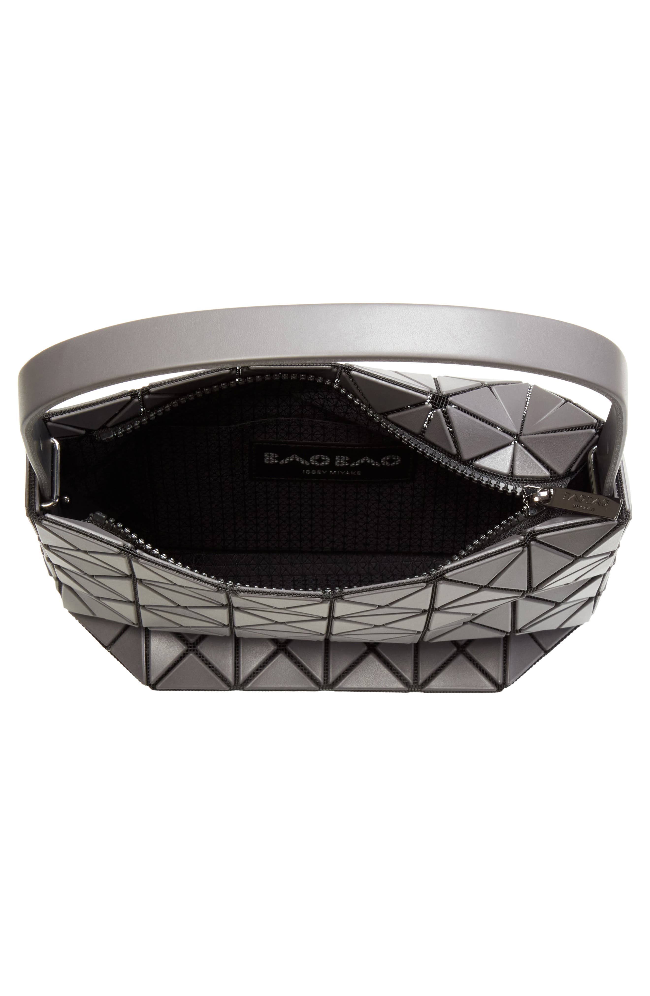 Bao Bao Issey Miyake Small Valley Hobo Bag, Alternate, color, Charcoal