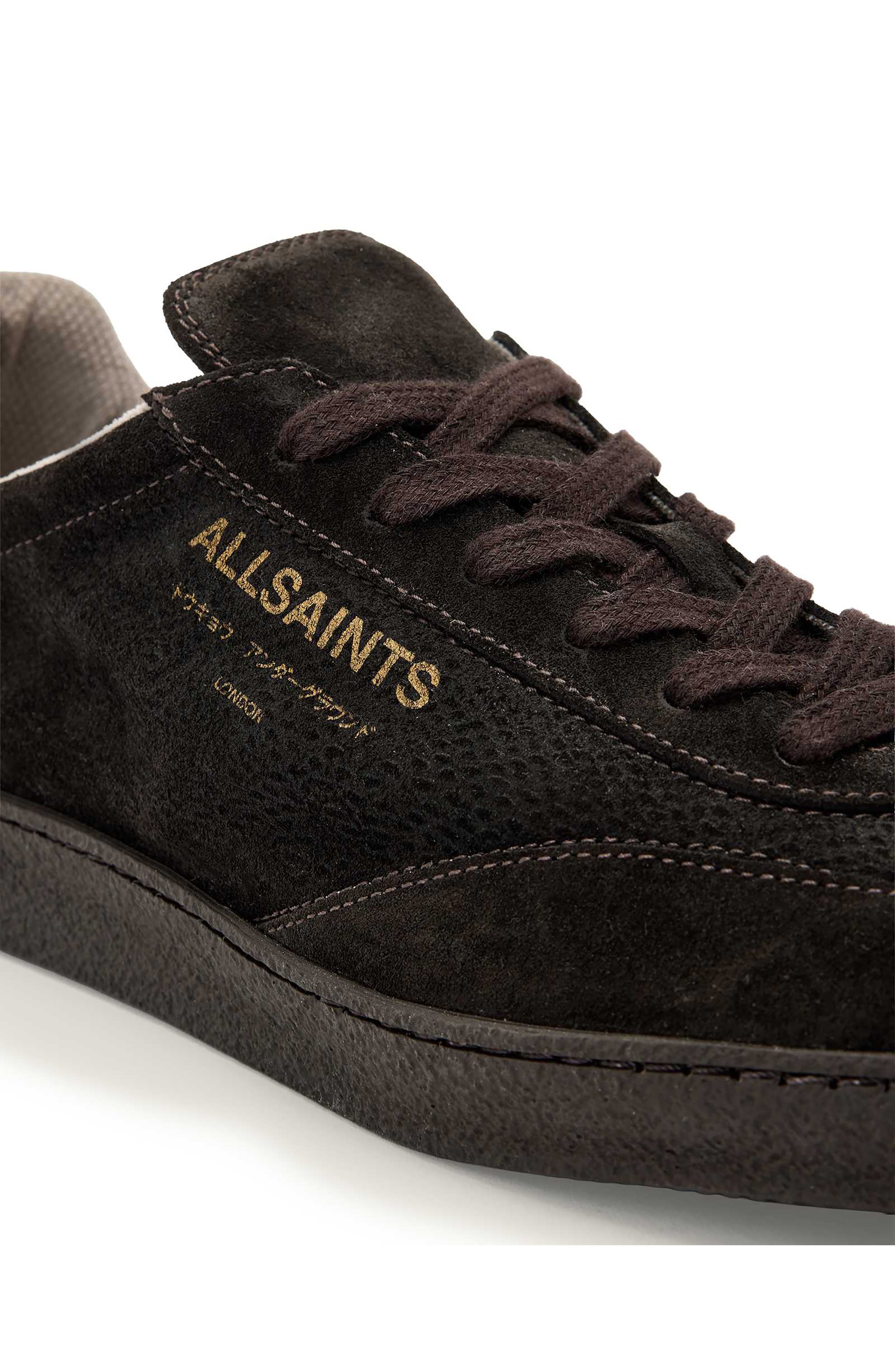 Thelma Metallic Sneaker, Alternate, color, DARK BROWN