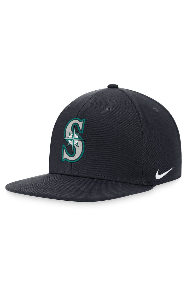 Nike Men's Nike  Navy Seattle Mariners Primetime Pro Snapback Hat, Alternate, color, 