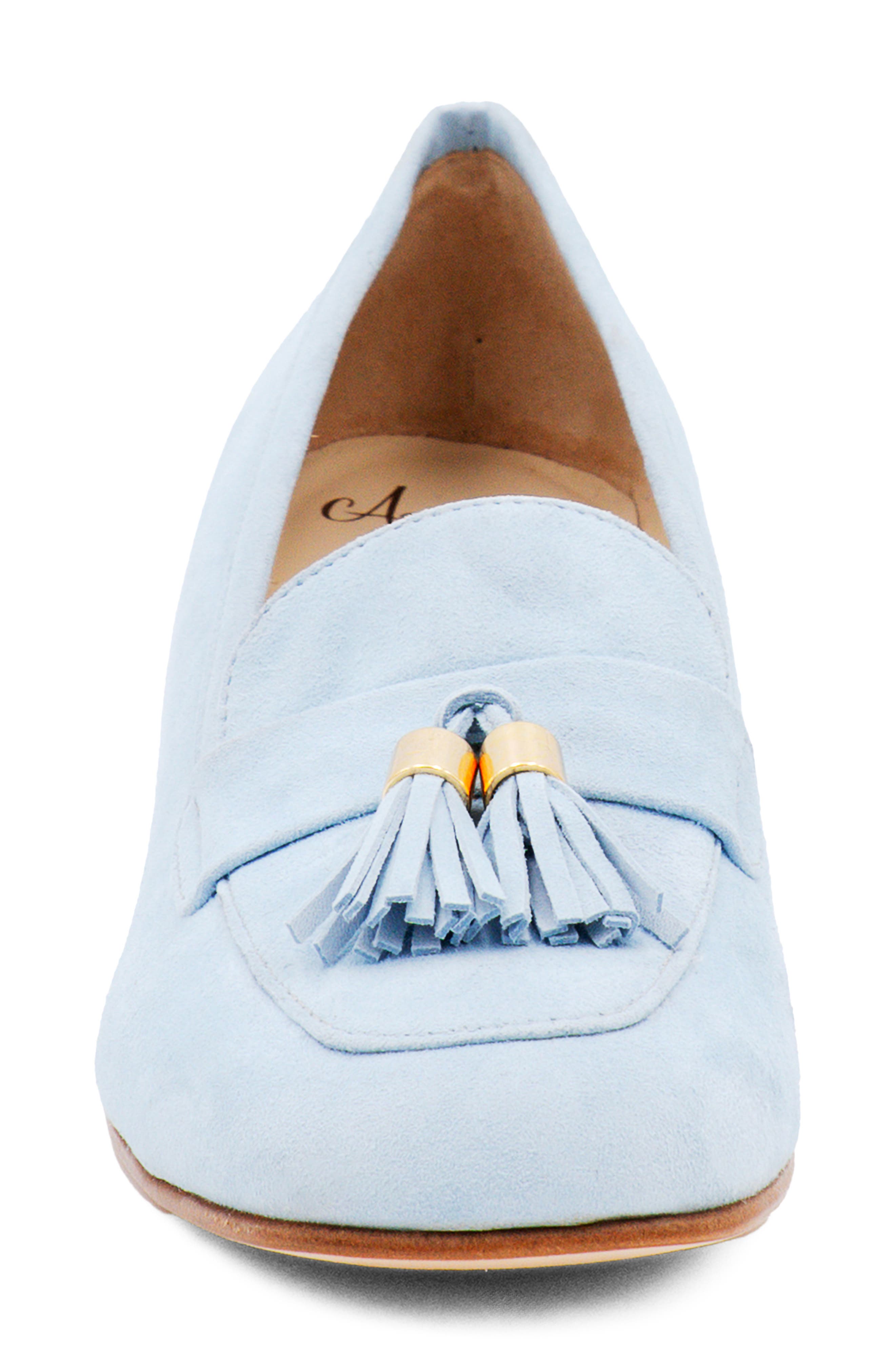 Balcanico Tassel Pump, Alternate, color, JEANS CASHMERE