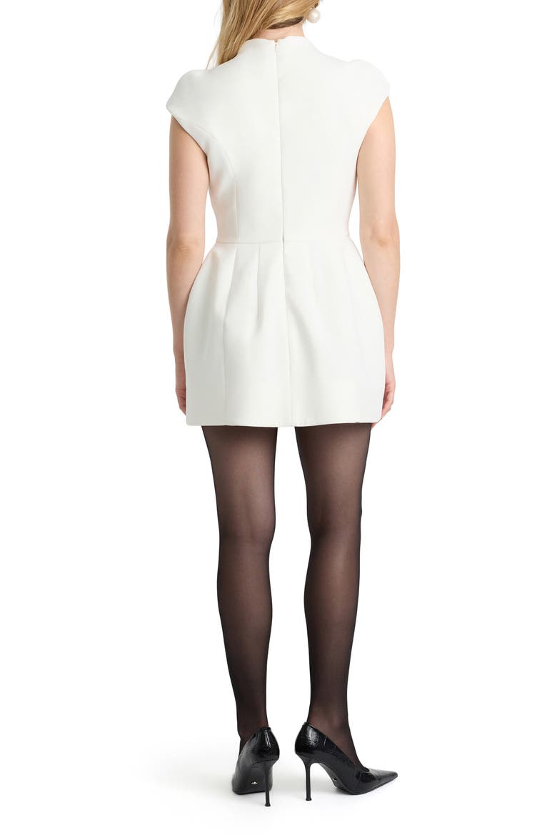 Elson Structured Minidress, Alternate, color, ORCHID WHT