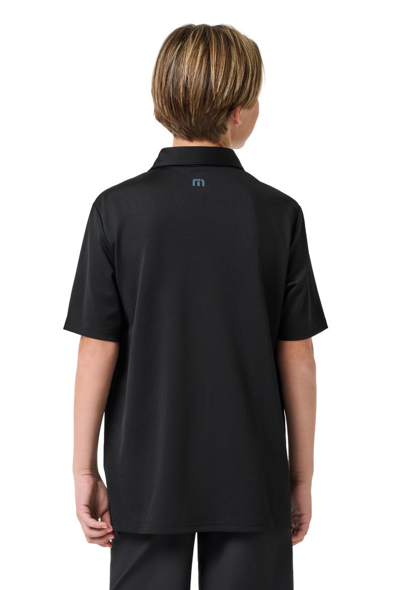 Kids' Y Good Good Seas Polo, Alternate, color, BLACK