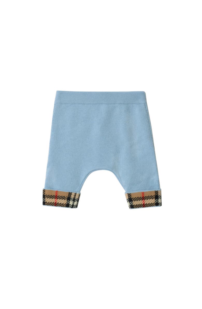 Burberry Cashmere Two-piece Baby Gift Set, Alternate, color, Ice Blue